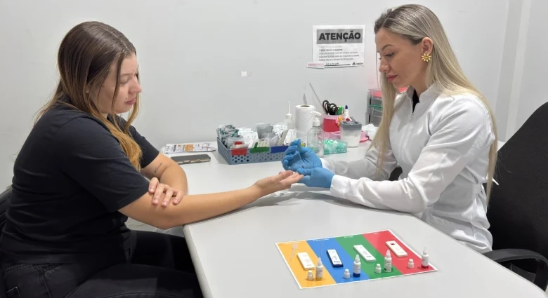 Prefeitura de Sinop reforça importância da testagem rápida para hepatites virais durante o Julho Amarelo
