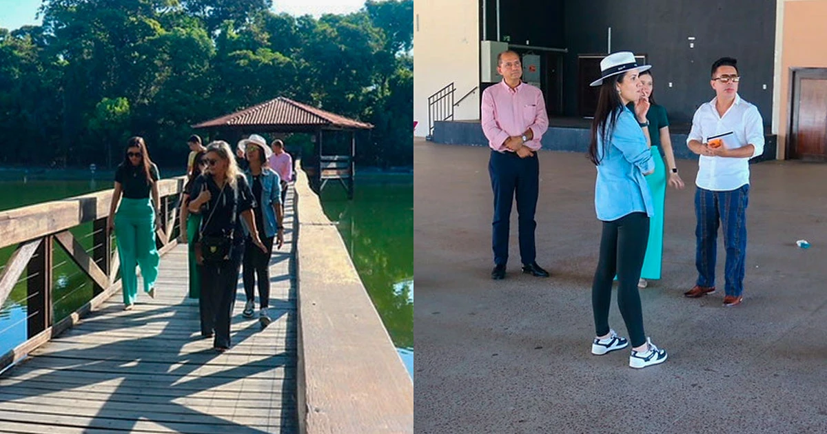 Prefeitura de Sinop e Governo de Mato Grosso avançam na organização do Conecta Avistar MT com visita técnica