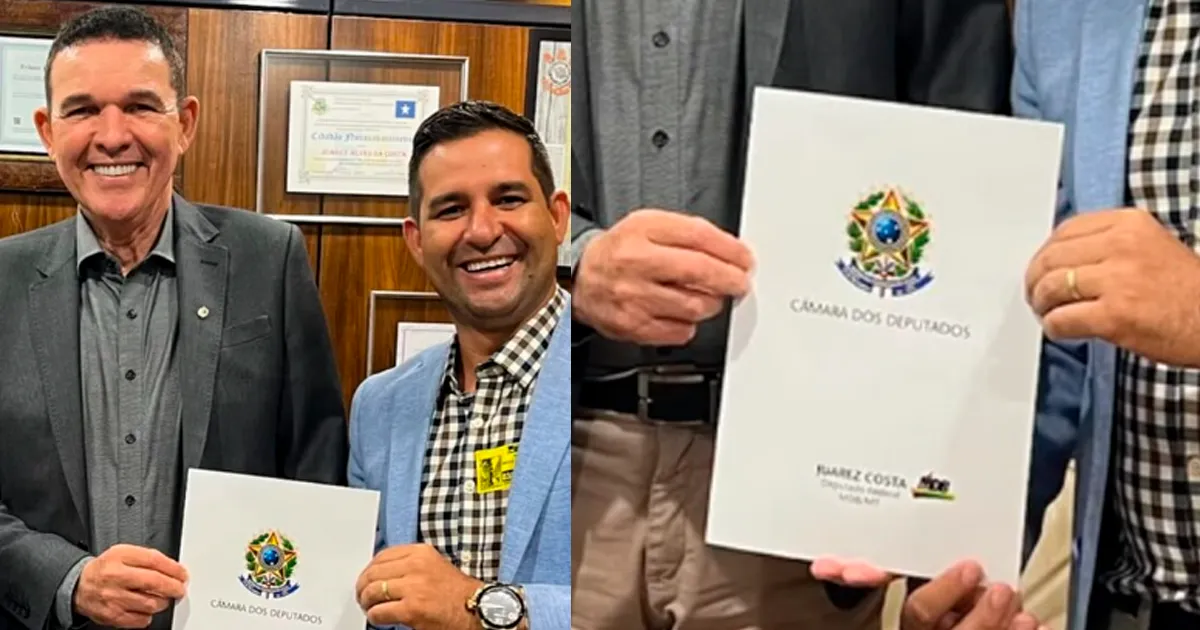 Presidente da Câmara de Sinop declara apoio a Juarez Costa e Silvano Amaral