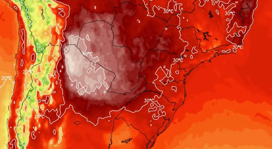 Nova onda de calor pode quebrar recordes e levar termômetros a 42°C no Brasil